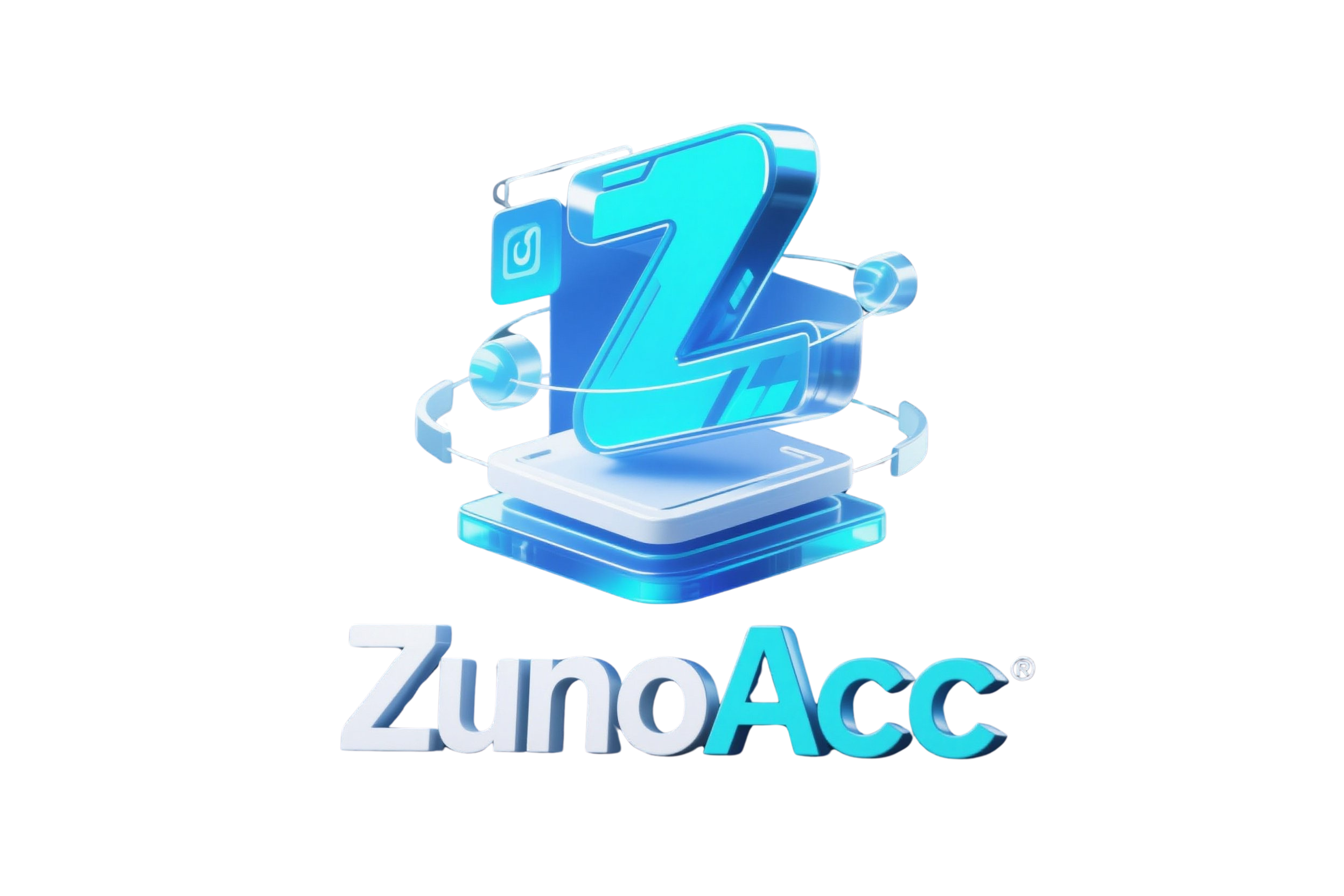 ZunoAcc 3D Logo